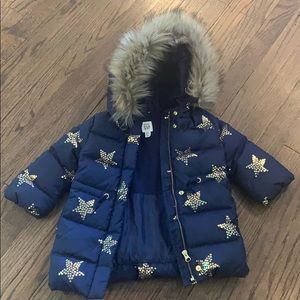 Adorable girls winter coat